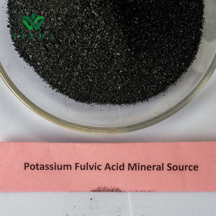 Industrial Uses Mineral Source 100% Potassium Fulvate Fulvic Humic Acid