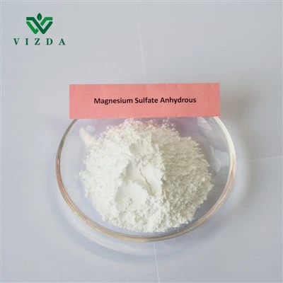 Miecvielu rūpniecība Bezūdens magnija sulfāts