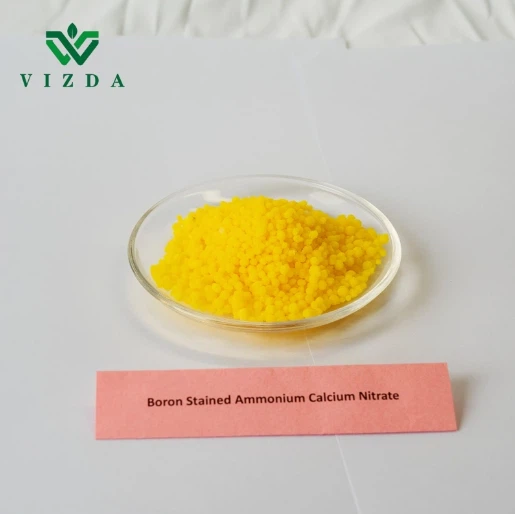 Yellow +Boron Calcium Ammonium Nitrate Granular Fertilizer